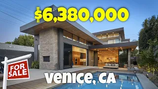 Touring a $6,380,000 Million Modern Mansion | Venice, CA