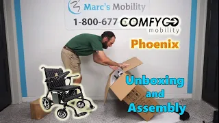 Comfygo Phoenix Carbon Fiber Electric Wheelchair: Lightweight, Airline Approved - How to Unbox