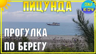 ПИЦУНДА 🌴  Прогулка по берегу | Субтропический курорт