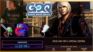 Devil May Cry 4 (SE) by Mekarazium in 1:15:38  GDQ 2020