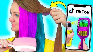 Проверяю ВИРУСНЫЕ ЛАЙФХАКИ из ТИК ТОКА и LIKEE! С Едой и косметикой! VIRAL TikTok Life Hacks