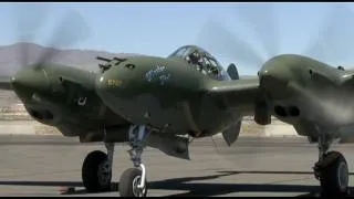 GLACIER GIRL ROCKS!  P-38 Lightning at the Reno Air Races