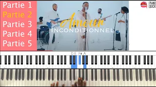 Kerdy Vuvu - Amour Inconditionnel (Kompa Chretien): Tutoriel Débutant-Intermédiaire PIANO QUICK