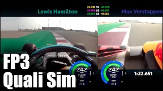 Practice 3 - Hamilton vs. Verstappen - Qatar Grand Prix