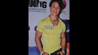 Tiger Shroff Transformation 2010 To 2024  #transformation #beautiful #indianactor #tigershroff