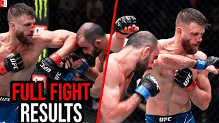 Calvin Kattar Vs Giga Chikadze UFC Vegas 46 Full Fight Results