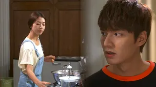 Lee Minho, shocked to see Park Sinhye | The Heirs | SBS DRAMA