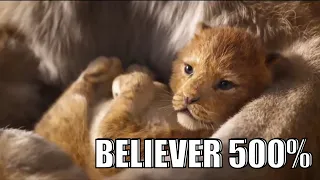 Lion King // Believer 500% SPEED