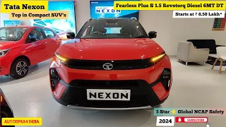 Tata Nexon Fearless Plus S 1.5 Revotorq Diesel 6MT DT: Powerful Compact SUV for All Your Adventures💫