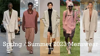 The Best of Spring / Summer 2023 Menswear | Milan & Paris Fashion Weeks