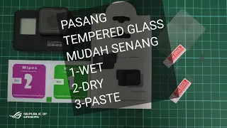 ACTION CAMERA TEMPERED GLASS INSTALLATION SCREEN PROTECTOR