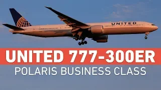 United 777-300ER - Polaris Business Class Review - SFO to IAD (2019)