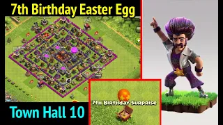 Clash of Clans: Best Town Hall 10 (7th Anniversary): Party Wizard and Birthday Surprise Balloon