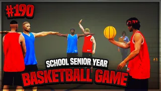 GTA 5 SCHOOL SENIOR YEAR IN DA HOOD 190 "THE BASKETBALL GAME" 🏀 (GTA 5 ROLEPLAY)