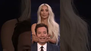 #KimKardashian gives Jimmy a face massage 😂 #shorts #getintonews