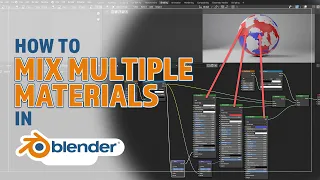 HOW TO MIX TWO OR MORE MATERIAL SHADERS TOGETHER IN BLENDER