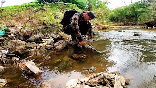 EXPLORANDO RÍO y SENDEROS en BUSCA de ORO, PECES Y PLANTAS