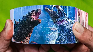 Godzilla sees Lizzie for the first time Animated Flipbook