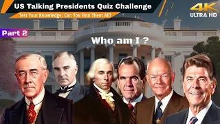 US Presidents Multiple Choice Quiz: Can You Guess Who They Are? Part 2 🎩 🗽 🏛️ 📜