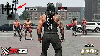 WWE 2K22 Road To Wrestlemania - THE RETURN OF ROMAN REIGNS ft. Rollins, Lesnar (Story/Concept)