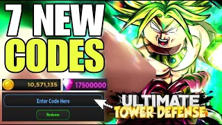 *NEW* ULTIMATE TOWER DEFENSE CODES 2024 MAY | ULTIMATE TOWER DEFENSE CODES