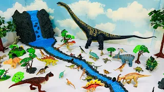 Jungle River Dinosaur Diorama