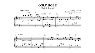 Only Hope - Piano