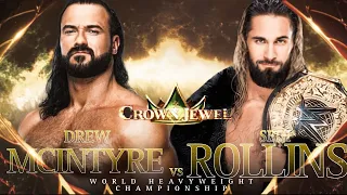 Seth "Freakin" Rollins hits Drew McIntyre with a stunning Pedigree: WWE 2k23 Crown Jewel 2023