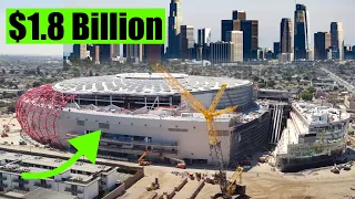 $2BN MEGA Stadium Construction | LA's New Intuit Dome