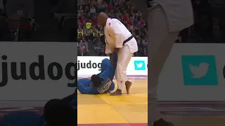 Paris Grand Slam Quart de finale Teddy RINER 🔥 #viral #top #judo #paris #grandslam