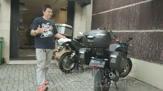 Box Touring CB150R - Riview Pemasangan Box CB150R