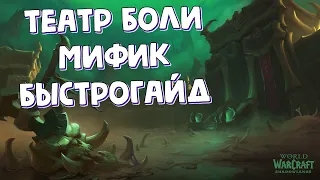 [World of Warcraft] Театр Боли. Мифик. Быстрогайд.