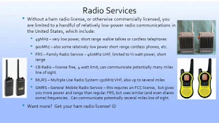 Introduction to Ham Radio and Technician Training Class