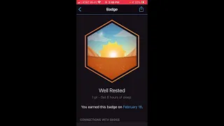 Garmin Connect App - View Badges (Earned and Available) (Apple iOS)