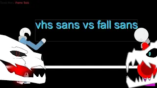 part 2 vhs sans vs fall sans (stick nodes)