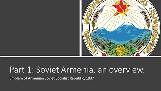 Constructing Armenian-ness in Stalinist Yerevan; dismantling Soviet-ness in Armenia today