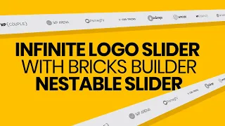 Infinite Logo slider in Bricks Builder Nestable Slider