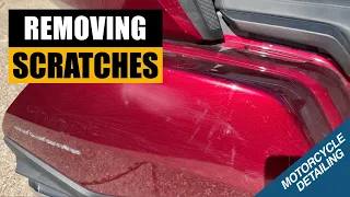 Removing Motorcycle Paint Scratches | Cruiseman's Motorcycle Detailing Series