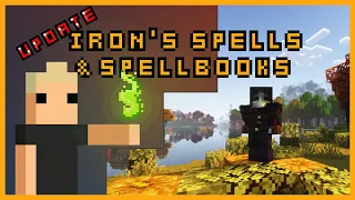 Обновления Лучшего магического мода для Minecraft 1.20.1  Iron's Spells and SpellBooks Update