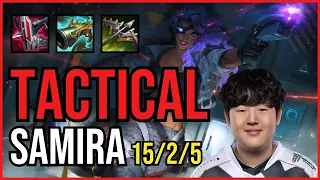 TACTICAL - SAMIRA vs. JHIN ADC | NA DIAMOND | PATCH 11.1