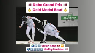 Doha Grand Prix 2024 SWE - GOLD - Vivian Kong HKG v Giulia Rizzi ITA