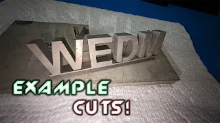 Benchtop WEDM Example Cuts