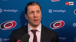 Rod BRIND'AMOUR PostGame Interview | Carolina Hurricanes vs Ottawa Senators