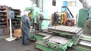 TOS W100 used horizontal boring/facing machine for sale