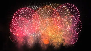 2022 長岡花火【No.14 超大型ワイドスターマイン「ふるさとの四季」岩塚製菓グループ 】Nagaoka Fireworks 2022 長岡まつり大花火大会 4K