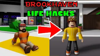 TESTING VIRAL TIKTOK LIFE HACKS IN ROBLOX BROOKHAVEN…