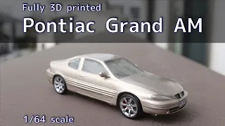 Fully 3D printed Pontiac Grand AM [Blender]