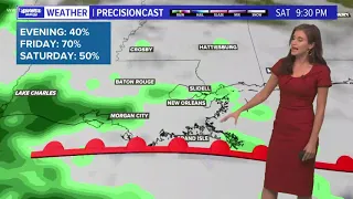 New Orleans weekend weather forecast: Storms ahead of colder weather