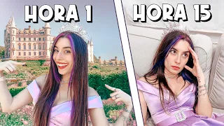 PASÉ 24 HORAS SIENDO PRINCESA... FUE MALA IDEA | Lyna Vlogs