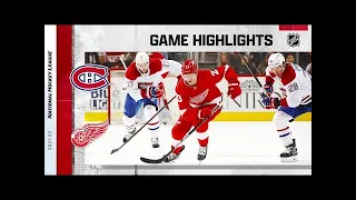 Montreal Canadiens vs Detroit Red Wings | November 13, 2021 | Game Highlights